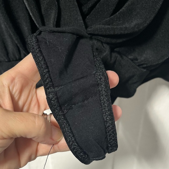 Free People Turnt Thong Bodysuit Black Intimately Free size L - Picture 4 of 8